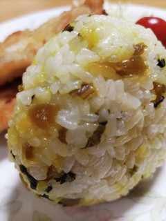 ネギ高菜のおにぎり♡-レシピのメイン写真