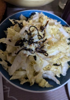 白菜の和風塩昆布和え-レシピのメイン写真