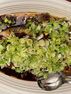 白身魚の中華風簡単姿蒸し(釣ったら蒸す)-レシピのメイン写真