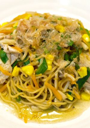 たっぷり野菜の「だしあんかけ焼きそば」-レシピのメイン写真