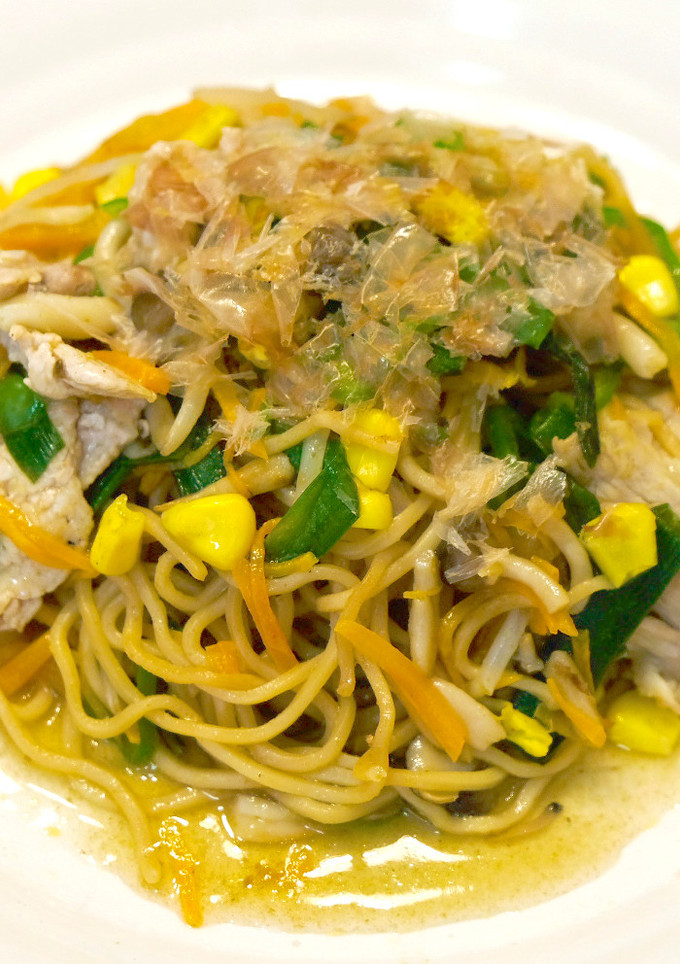 たっぷり野菜の「だしあんかけ焼きそば」-レシピのメイン写真