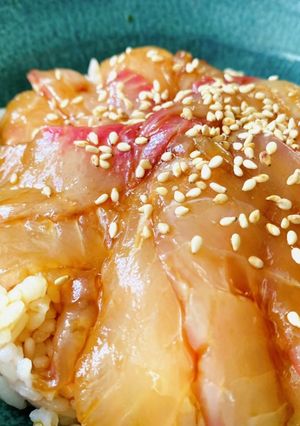 【コショウダイの漬け丼】-レシピのメイン写真