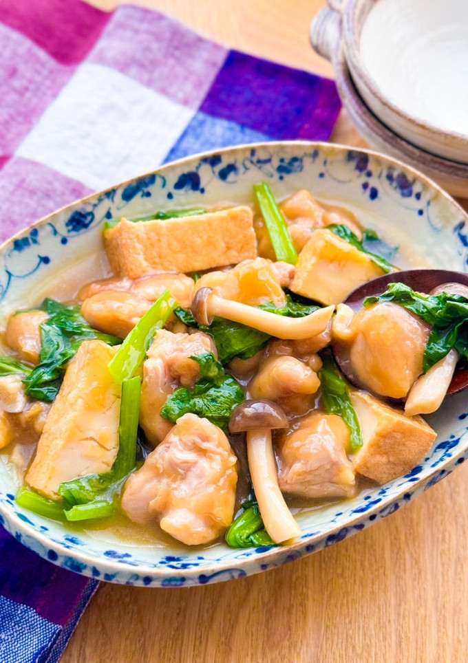 鶏肉と厚揚げのとろとろ煮♩-レシピのメイン写真
