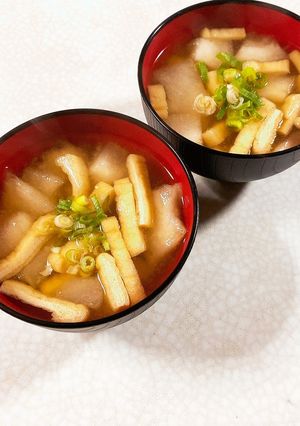 冬瓜のみそ汁-レシピのメイン写真