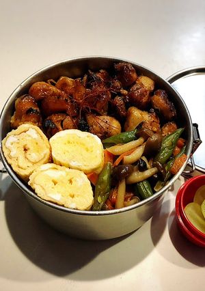 のっけ弁当2022.11.10焼き鳥丼-レシピのメイン写真