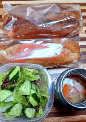 高校生男子お弁当22年11月10日-レシピのメイン写真
