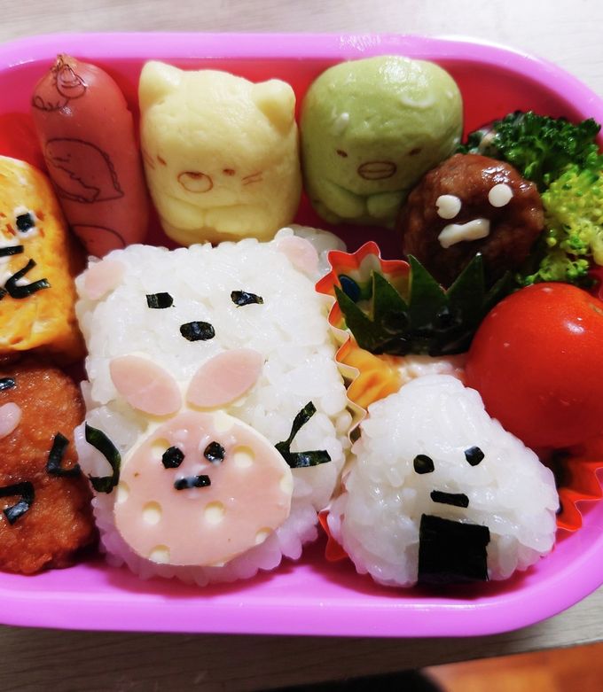 すみっコぐらし　キャラ弁-レシピのメイン写真