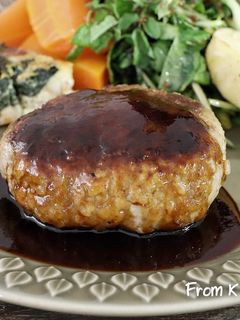 我が家の最高傑作ハンバーグ-レシピのメイン写真
