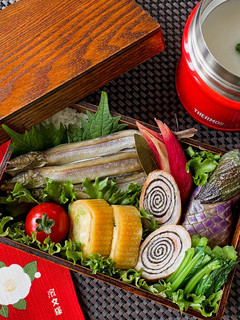 80℃ ししゃものコンフィ弁当-レシピのメイン写真