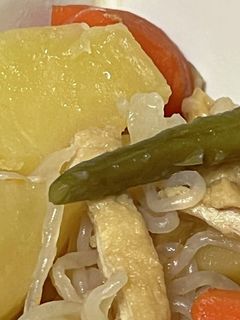 肉じゃが風 野菜煮物(みりん・酒不使用)-レシピのメイン写真
