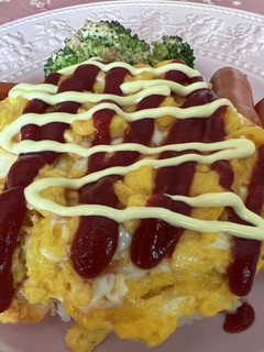 モーニングオムライス♡コレでほんわか幸せ-レシピのメイン写真