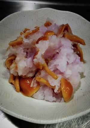 赤大根でナメコおろし❨(@≧↺≦@)❩ノ-レシピのメイン写真