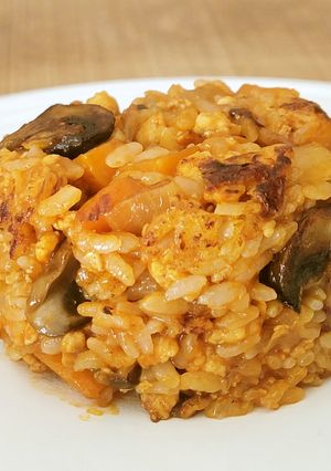 ケチャップ・チキンライス-レシピのメイン写真