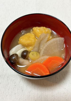 【やまなしの食】とうもろこしのすいとん-レシピのメイン写真