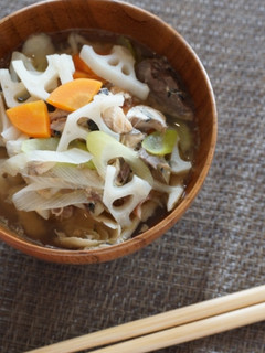 管理栄養士のおかずになるさば缶入り味噌汁-レシピのメイン写真