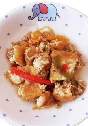 【保育園給食】厚揚げチャンプルー-レシピのメイン写真