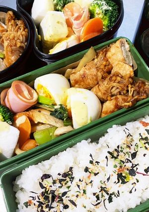お弁当に!エノキの肉巻き-レシピのメイン写真