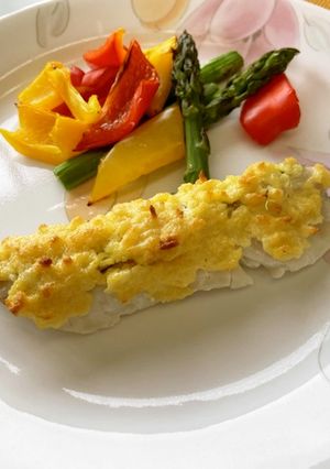 さくっとヘルシー！白身魚のマヨパン粉焼き-レシピのメイン写真