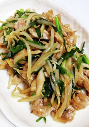 水っぽくない♪シャキシャキもやし豚肉炒め-レシピのメイン写真