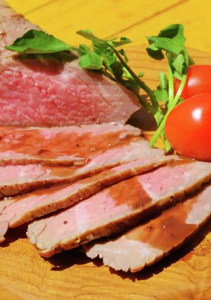 スタミナ1番ローストビーフ【キャンプ飯】-レシピのメイン写真
