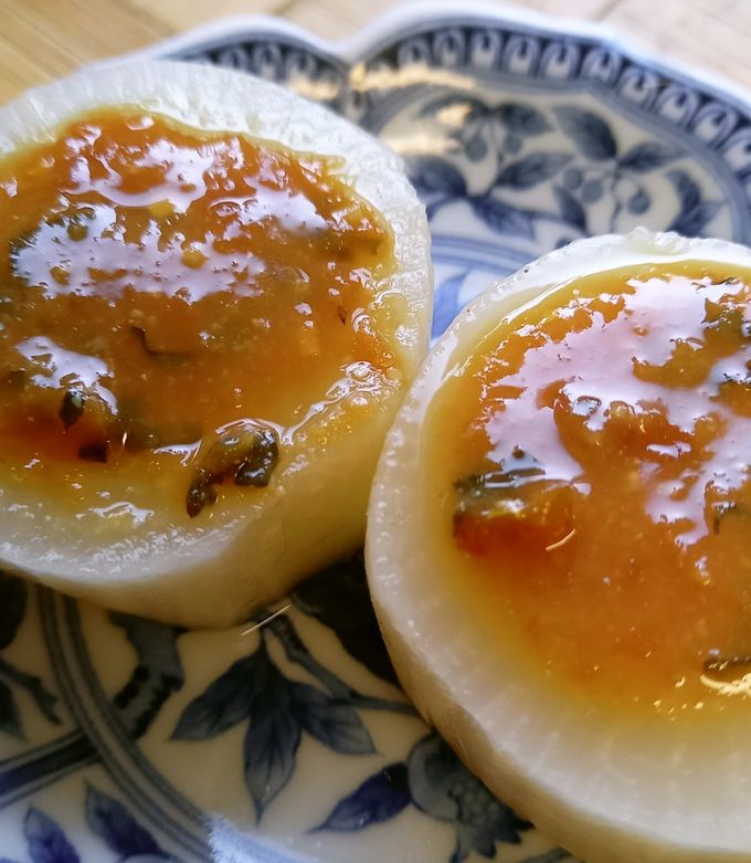 なんばん味噌のふろふき大根 by しょしらてば 【クックパッド】 簡単