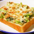 栄養満点!小松菜マヨトースト【食遺産】
