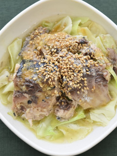 【無骨】鯖缶キャベツのしょうが蒸し-レシピのメイン写真