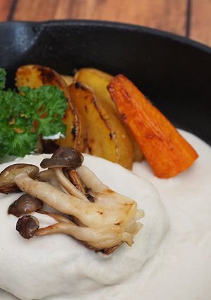 簡単きのこクリームソース-レシピのメイン写真