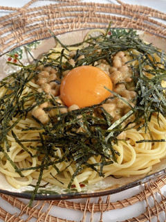 超旨★10分で出来る納豆パスタ-レシピのメイン写真