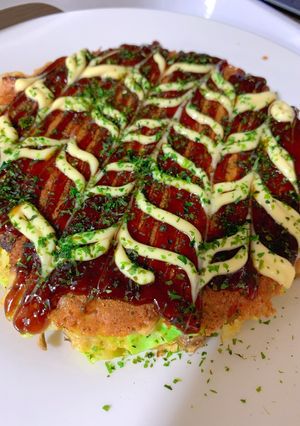 トロふわオートミールお好み焼き-レシピのメイン写真