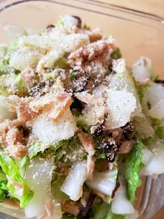 レンジで3分簡単副菜♡白菜とツナの和え物-レシピのメイン写真