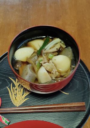 【やまなしの食】芋煮汁-レシピのメイン写真