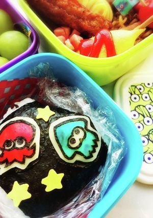 スプラトゥーンのキャラ弁-レシピのメイン写真