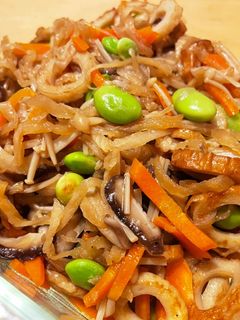 簡単副菜♡切り干し大根の炒め煮-レシピのメイン写真
