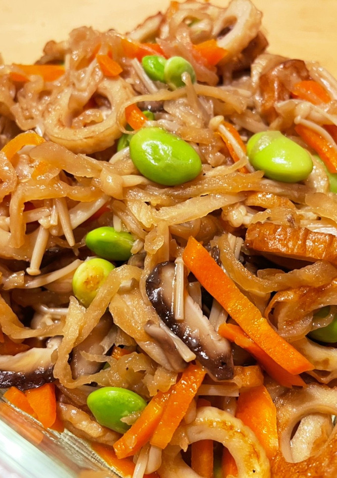 簡単副菜♡切り干し大根の炒め煮-レシピのメイン写真