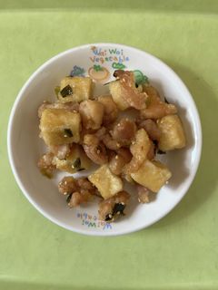 【保育園給食】鶏肉と凍り豆腐の揚げ煮-レシピのメイン写真