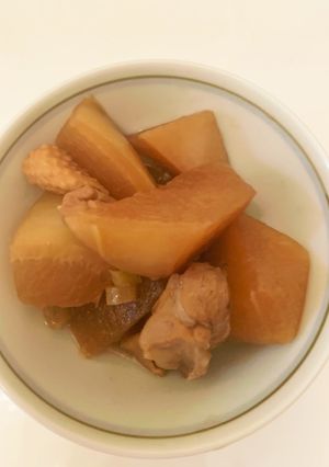 味しみしみ!大根と鶏肉の煮物-レシピのメイン写真