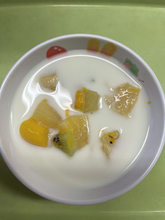 【保育園給食】簡単フルーツラッシー-レシピのメイン写真