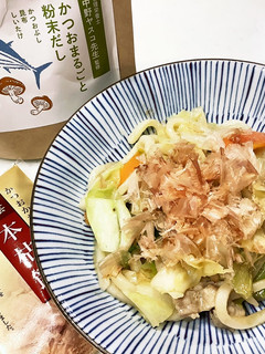粉末和風だしで旨い!焼きうどん-レシピのメイン写真