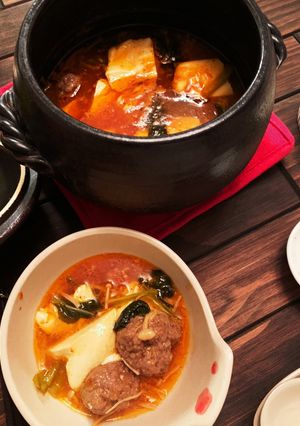 肉団子入りキムチ鍋！-レシピのメイン写真