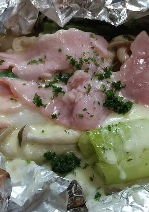 長ねぎのチーズホイル焼き-レシピのメイン写真