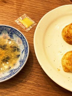 納豆のタレで冷凍たこ焼きを食べるレシピ-レシピのメイン写真