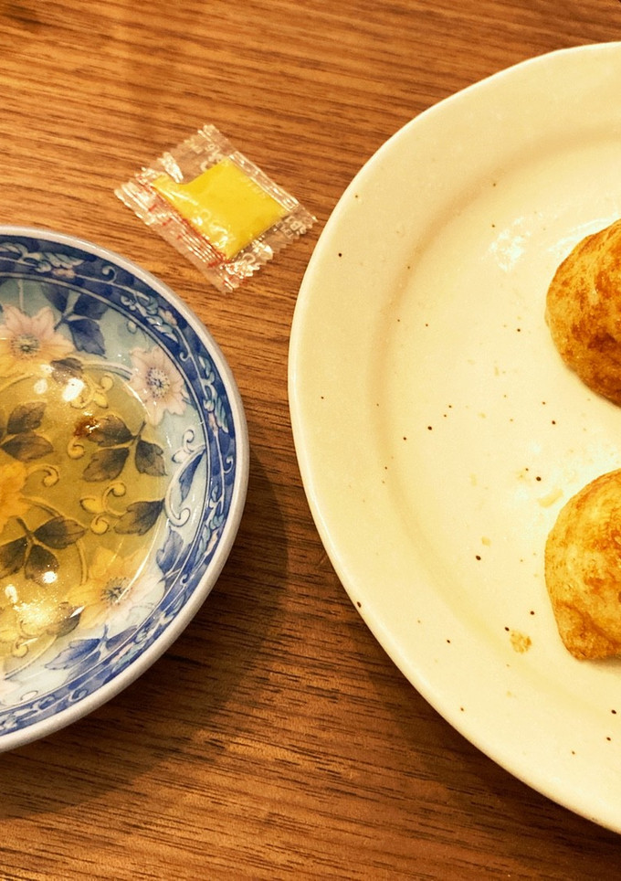 納豆のタレで冷凍たこ焼きを食べるレシピ-レシピのメイン写真