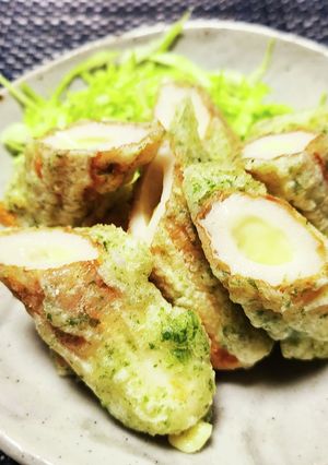 チーズ入り竹輪の磯辺揚げ-レシピのメイン写真