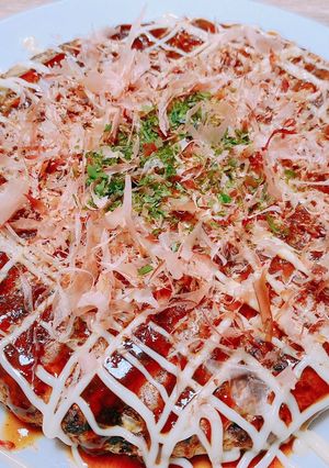 オートミールともやしのお好み焼き-レシピのメイン写真