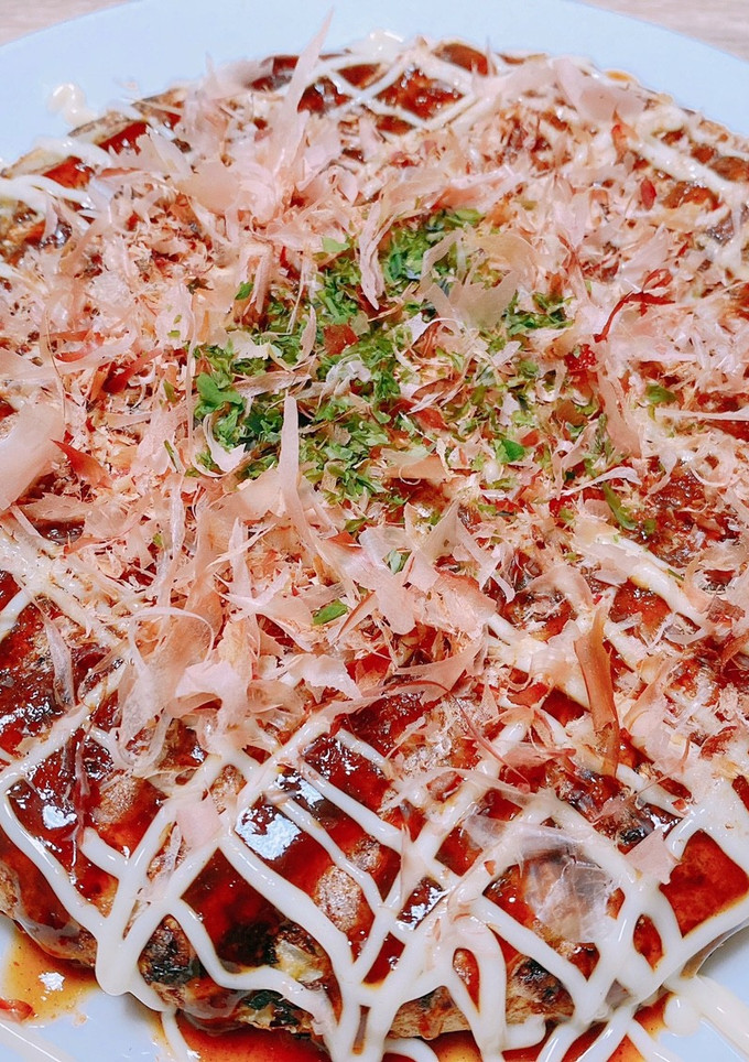 オートミールともやしのお好み焼き-レシピのメイン写真