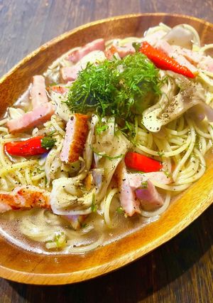 悪魔風パスタ-レシピのメイン写真