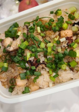 白だしでサクラ色たこ飯-レシピのメイン写真