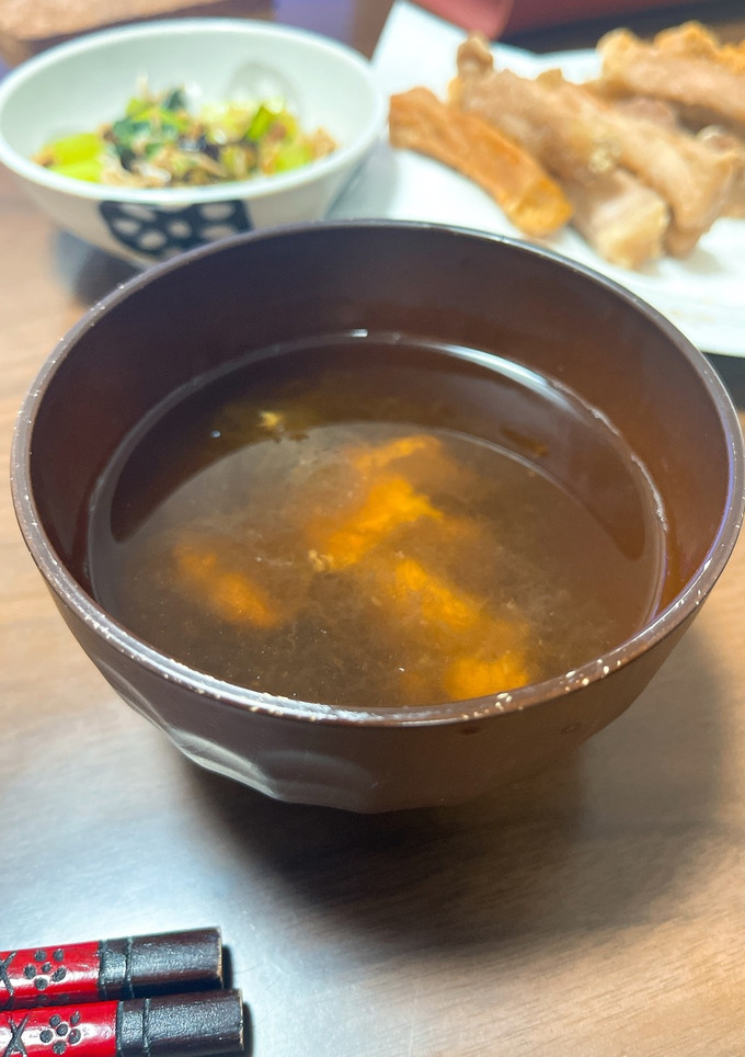 とろろ昆布と梅のお吸物-レシピのメイン写真