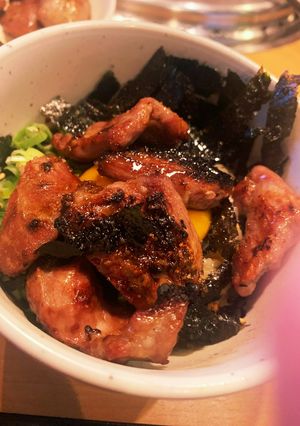 卵黄載せハラミ焼肉丼-レシピのメイン写真